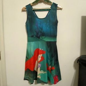 Little Mermaid Skater Dress